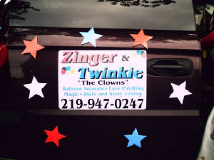 (219) 947-0247  Sara "Zinger" or Todd "Twinkie"